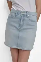 MINI SKIRT WITH RHINESTONE EMBELLISHMENT