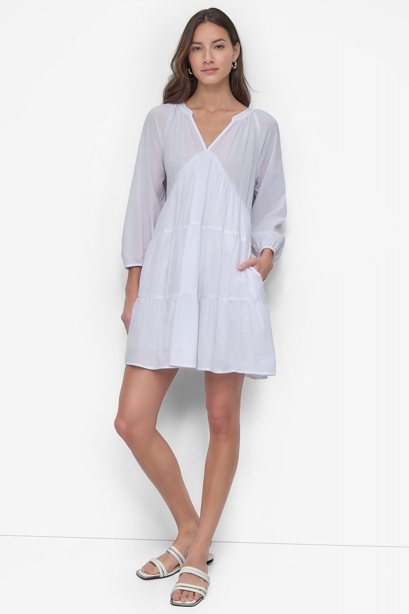 RAGLAN SLEEVE TIERED