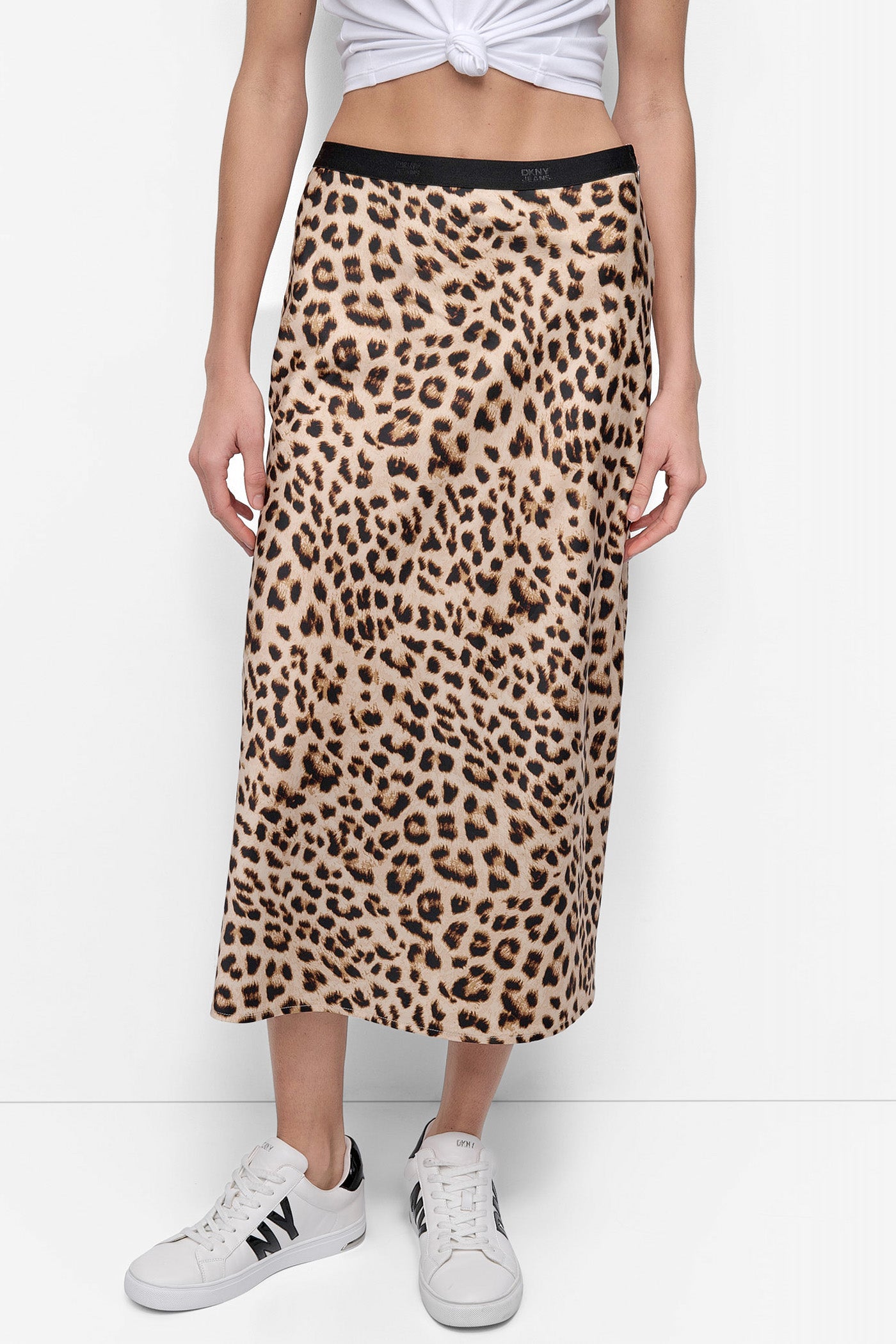 LOGO SLIP SKIRT