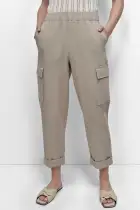 HIGH RISE PULL ON CARGO JOGGER