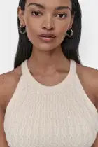 CABLE HALTER(Eggnog,XXS)
