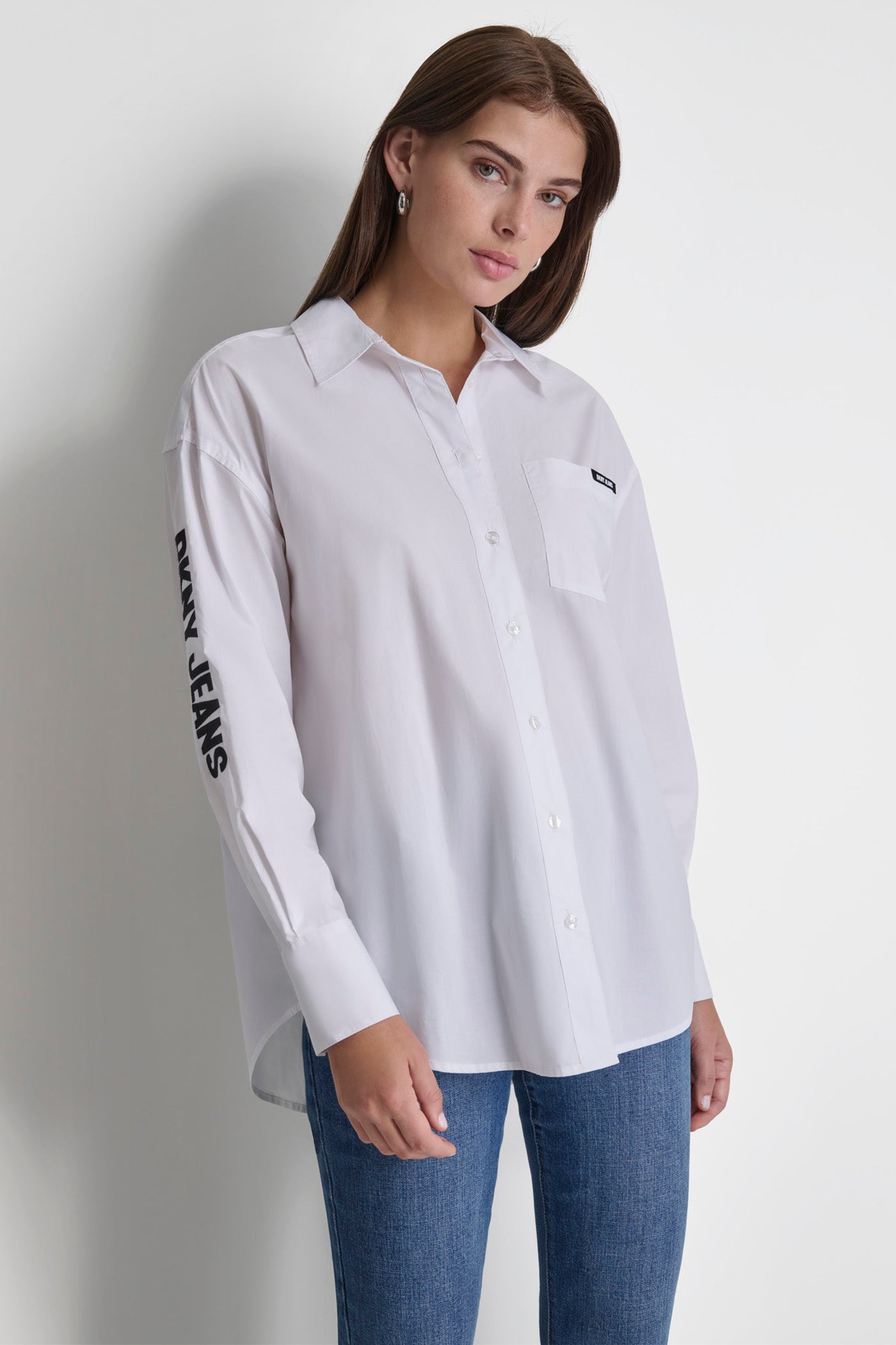 POPLIN BUTTON DOWN