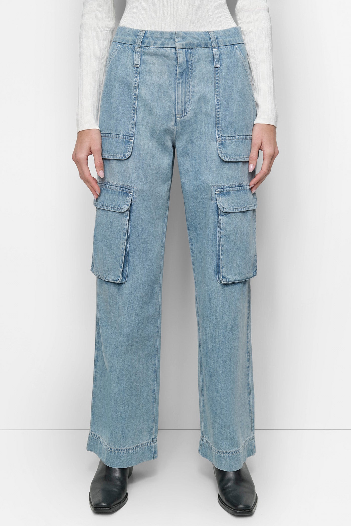 HIGH RISE FRONT CARGO RELAXED STRAIGHT