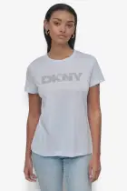 SEQUIN LOGO CREW NECK TEE
