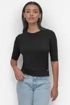ELBOW SLEEVE CREW NECK