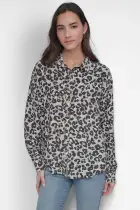 LONG SLEEVE BUTTON FRONT SHIRT