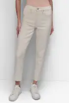 HIGH RISE CLASSIC STRAIGHT WITH RAW HEM
