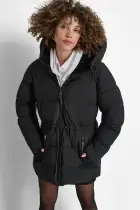 MID LENGTH LUSH PUFFER JACKET