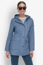 BUTTON UP RAIN COAT