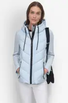 MIXED MEDIA LIGHT WEIGHT PUFFER