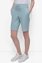BERMUDA SHORT WITH POCKETS AND SIDE VENT