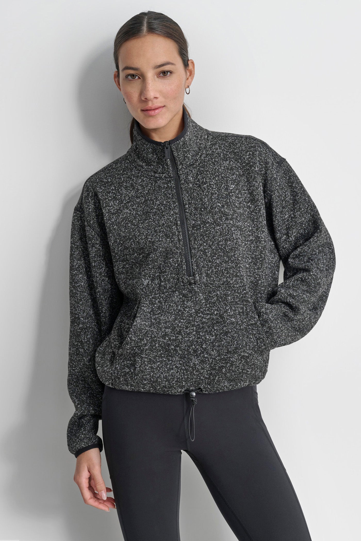 HALF ZIP FLEECE PULLOVER