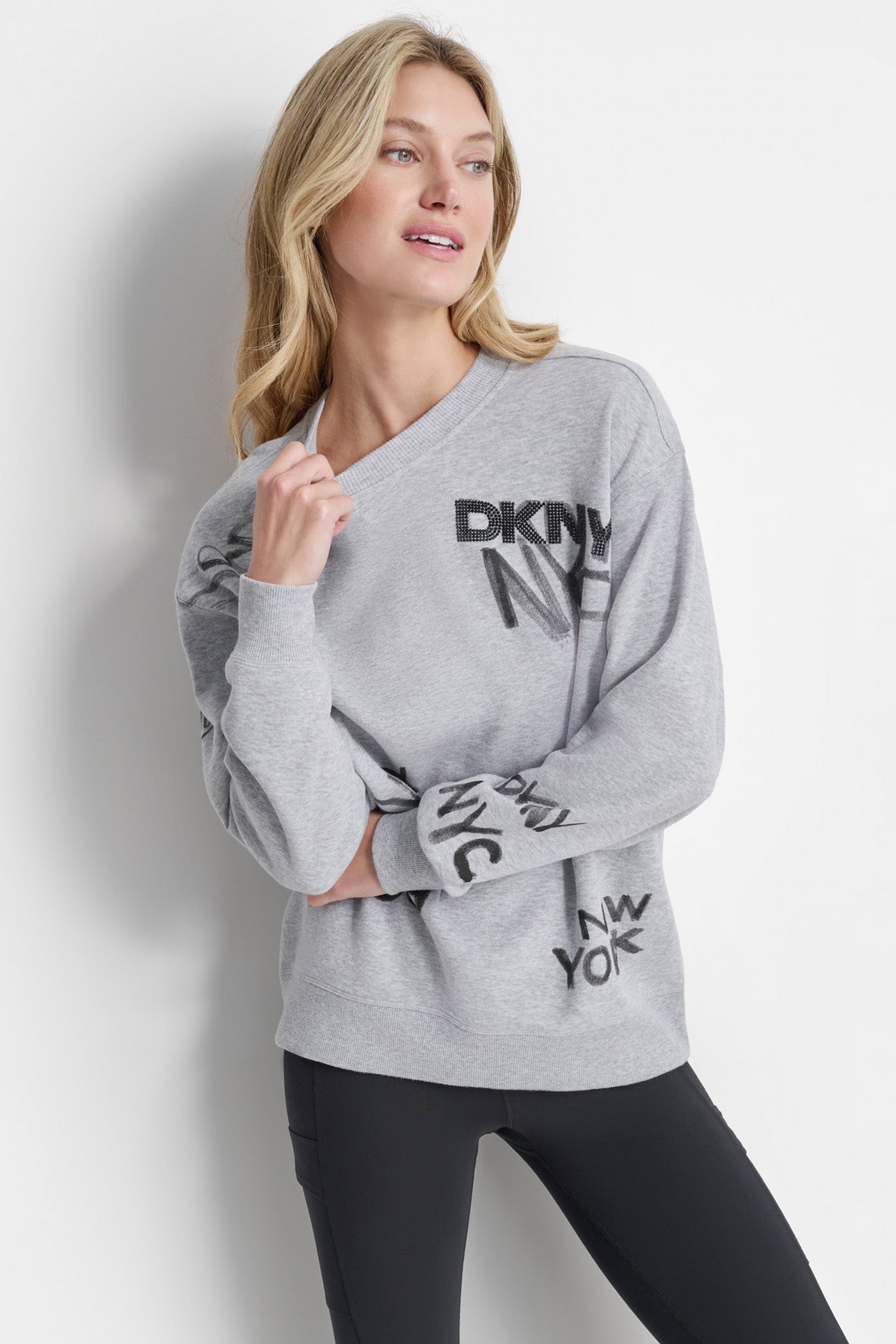 GRAFFITI LOGO CREWNECK