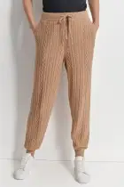 COZY CABLE SWEATER JOGGER