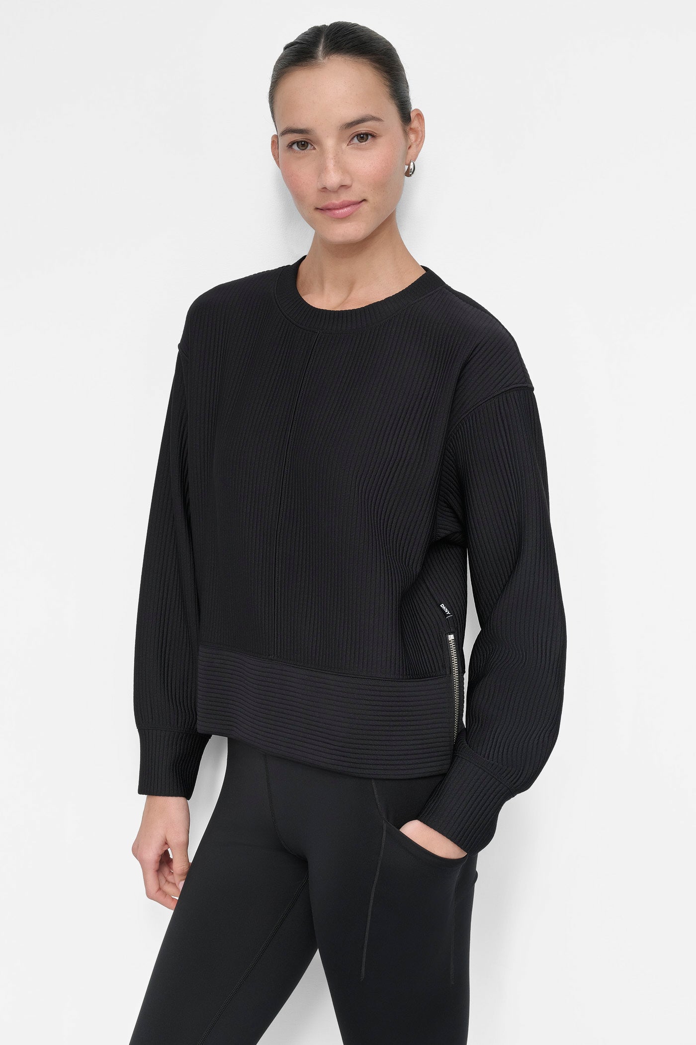 TECH OTTOMAN CREW NECK PULLOVER
