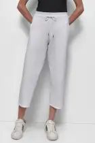 LOGO CROP PANT WITH POCKETS