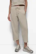 LOGO CROP PANT WITH POCKETS