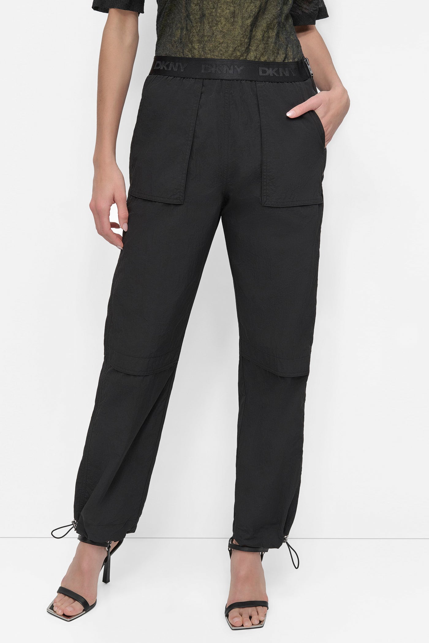 RUMPLE TECH NYLON BUNGEE JOGGER