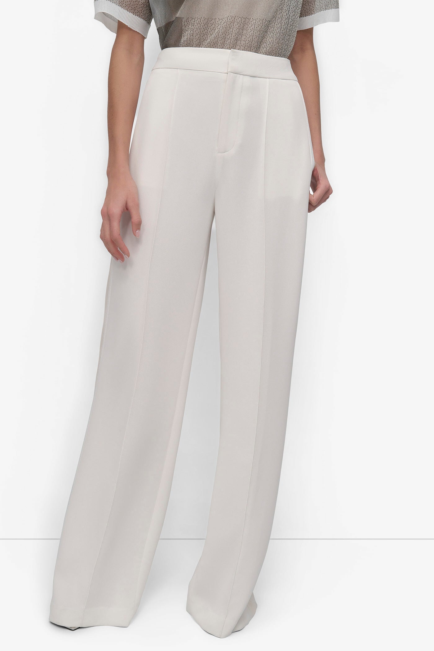PANT WITH MESH INSET SIDE