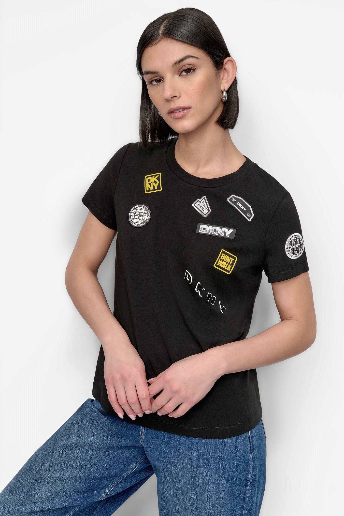 SHORT SLEEVE PINS N PATCHES TEE