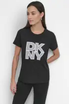 SLEEVELESS MESH OVERLAY STACK LOGO