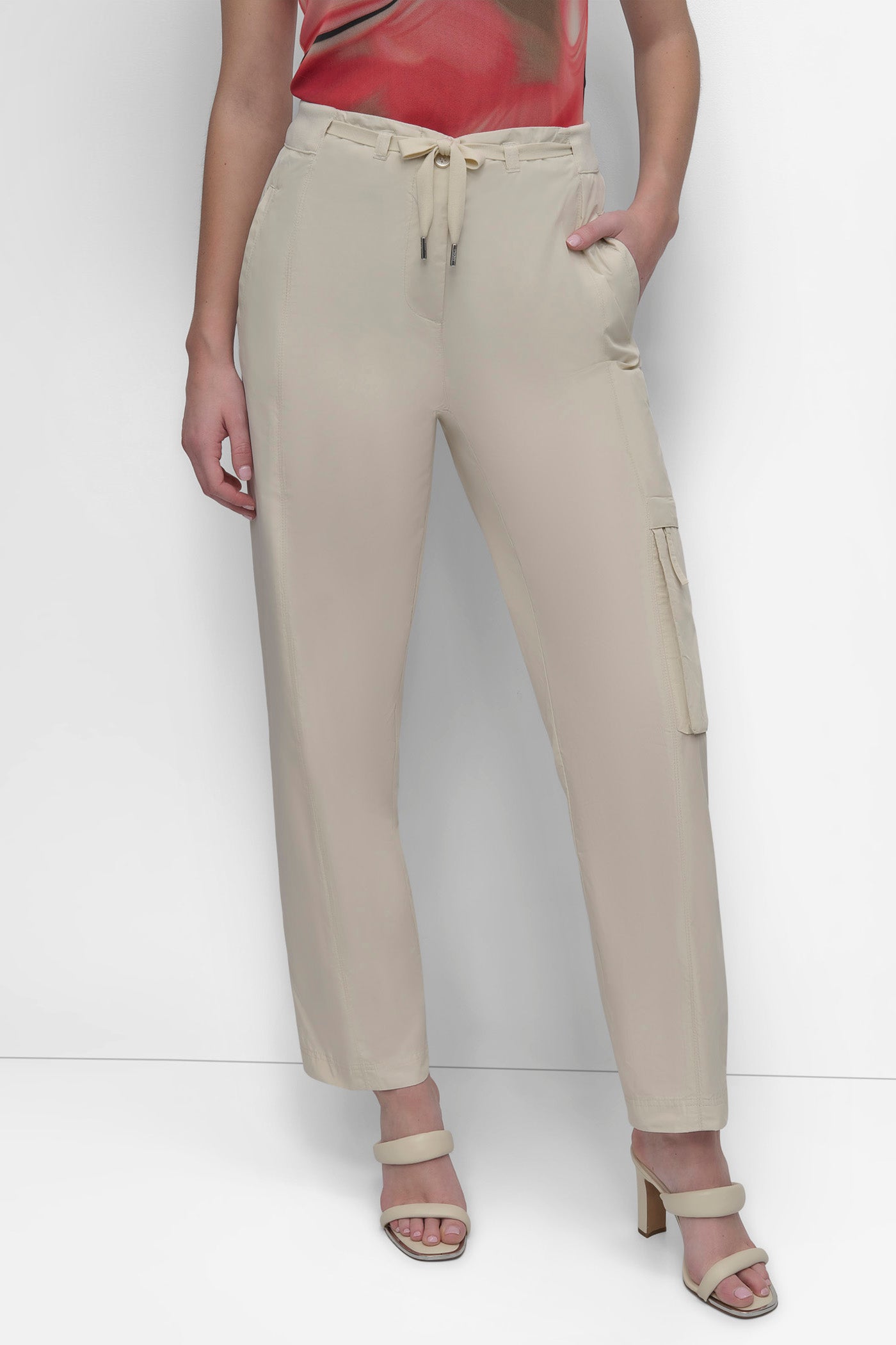 TAFFETA CARGO PANT