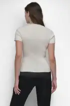 CAP SLEEVE SQUARE NECK SWEATER(IVORY,XXS)