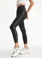 HIGH WAIST 7/8 LOGO TAPE LEGGINGS