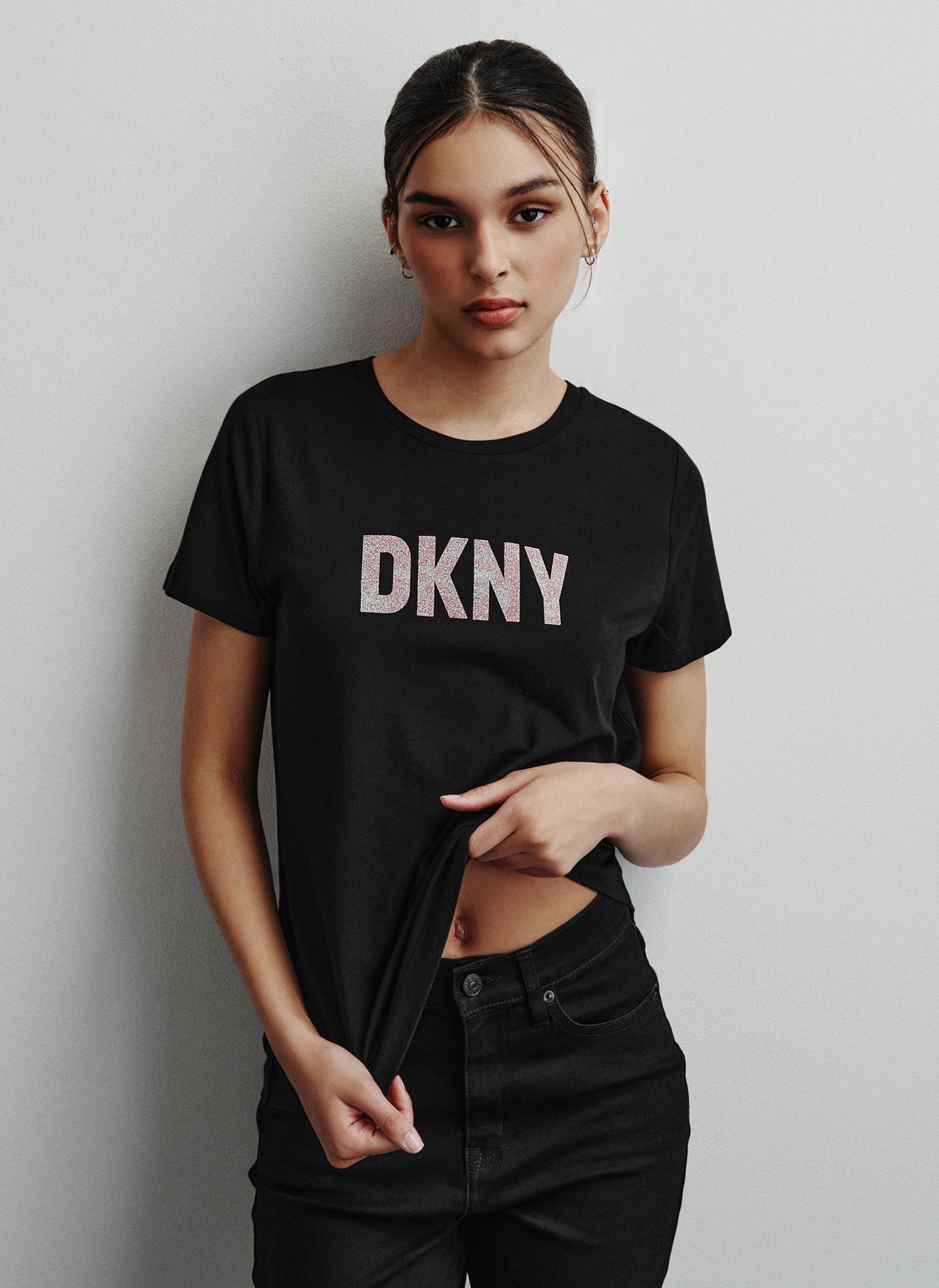 GLITTER LOGO TEE