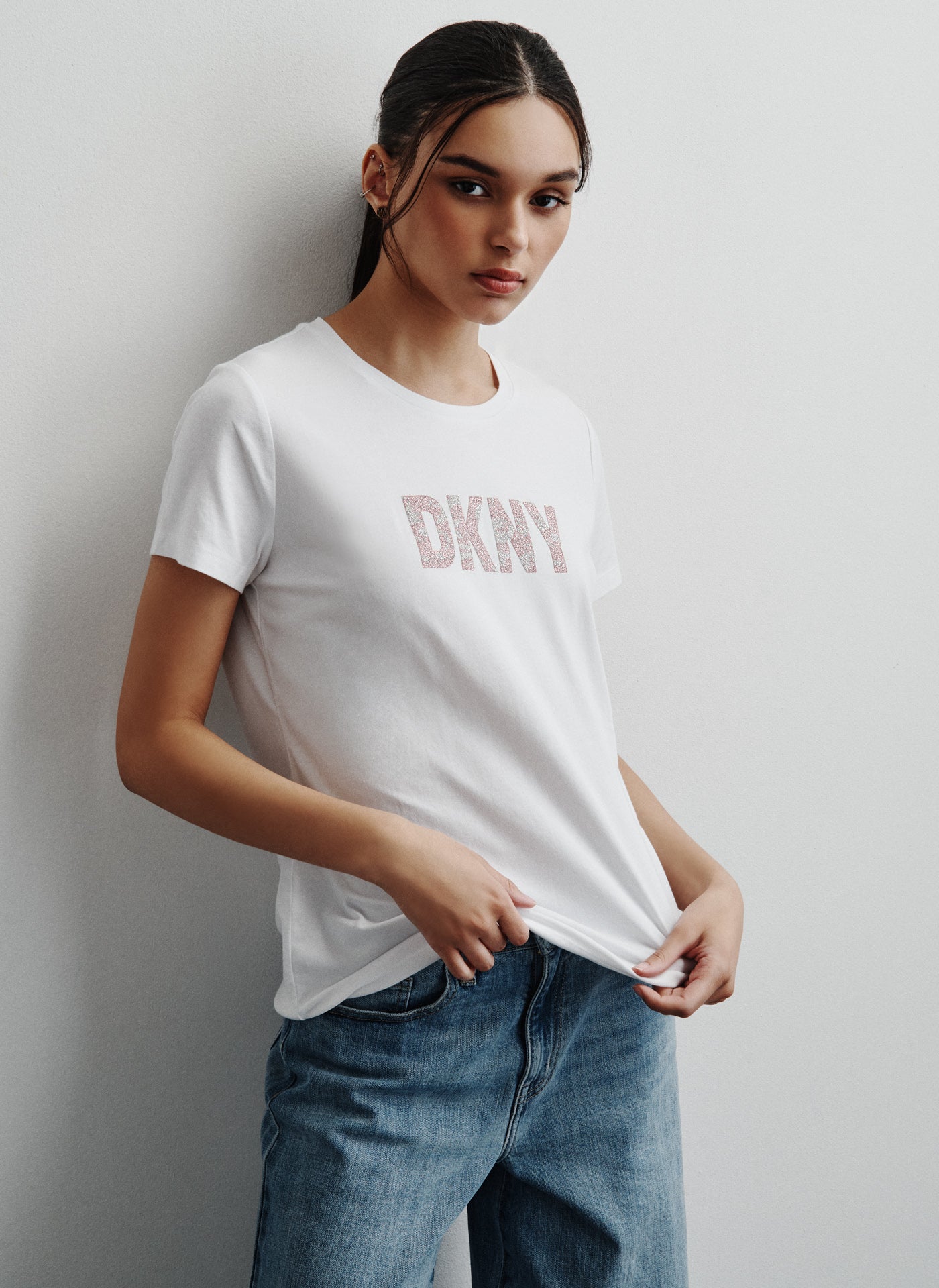 GLITTER LOGO TEE